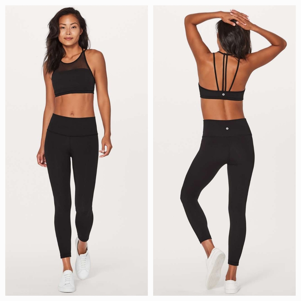 Lululemon Get Set Bra Black Size 8 - Picture 6 of 11